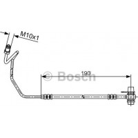 BOSCH 1987481535 - BOSCH VW шланг гальм. задн. пр. AUDI A6 -05