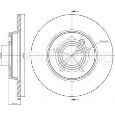 Cifam 800-657 - CIFAM VW Диск тормозной задний T4 1-96-