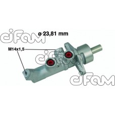 Cifam 202-648 - CIFAM TOYOTA головний гальмівний циліндр 2 виходи M14. з ESP AVENSIS 03-08. COROLLA 05-09