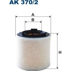 Filtron AK370/2 - FILTRON SKODA фільтр повітряний FABIA II 1.2 10-. RAPID 1.2 12- 169.575149