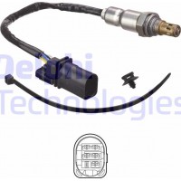 Delphi ES21175-12B1 - DELPHI OPEL лямбда-зонд ASTRA J-K 14-