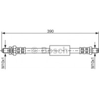 BOSCH 1987476840 - BOSCH  FORD шланг гальмівний задн.KA -08