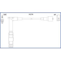 HITACHI 134775 - HUCO DB К-кт високовольтних проводІв W124-202 M111