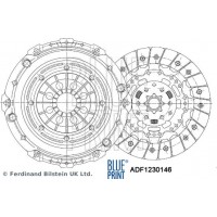 Blue Print ADF1230146 - BLUE PRINT  комплект зчеплення  240мм FORD GALAXY. MONDEO IV. S-MAX. TOURNEO CONNECT. TRANSIT CONNECT VOLVO S60 II. S80 II. V60.