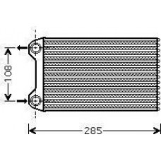 Ava Quality Cooling AIA6254 - AVA AUDI Радіатор опалення A4 B6 1.6 00-. 1.2 02-. 1.9 00-. 2.0 00-. SEAT