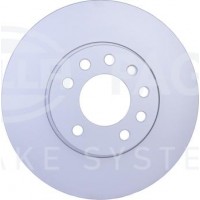 HELLA PAGID 8DD 355 106-071 - Гальмівний диск перед. Opel Astra G. H-Zafira 98- вент. 280x25