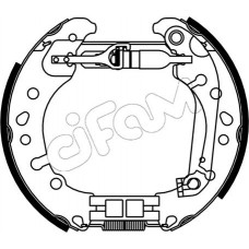 Cifam 151-530 - CIFAM FORD Колодки гальмівні барабанні Kit premounted FIESTA VII HJ. HF 1.0 EcoBoost