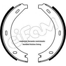 Cifam 153-236 - Комплект гальмівних колодок, стоянкове гальмо
