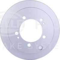 HELLA PAGID 8DD 355 118-661 - HELLA PRO MITSUBISHI гальмівний диск задн. Airtrek. Lancer VII. Outlander 03- 26210