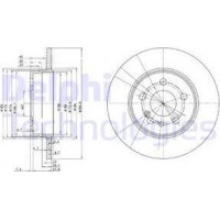 Delphi BG2738 - DELPHI DB диск гальмівний задн.W140  29012