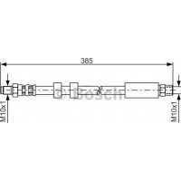 BOSCH 1987481117 - BOSCH  VOLVO гальмівний шланг передн. V 70 I 95-