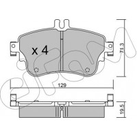 Cifam 822-964-0 - CIFAM  DB гальмів.колодки передн.A-class W176.B-class W242.246 11-