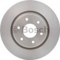 BOSCH 0986479D66 - BOSCH диск гальм. передн. NISSAN Navara 05-