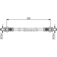 BOSCH 1987476382 - BOSCH FORD шланг гальмівний задн. Fiesta -96