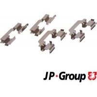 JP Group 1463650610 - Монтажний к-кт гальмівних колодок пер. Citan-Clio 05- lucas