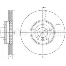 Cifam 800-784C - CIFAM BMW диск гальмівний передн.X5 E53 00-