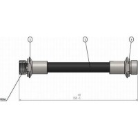 CAVO C900 952A - CAVO шланг гальм. задн. TOYOTA  AURIS -12