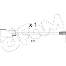 Cifam SU.340 - CIFAM FORD датчик зносу гальм. колод. Transit 16-