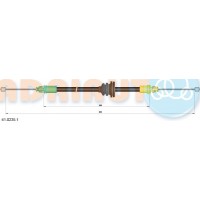 Adriauto 41.0235.1 - Трос гальмівний RENAULT VivaroF01--Trafic all F01--Primastar all F01-