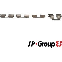 JP Group 1163651010 - Монтажний к-кт гальмівних колодок зад. Caddy III 04> к-кт-Golf V-Passat B6