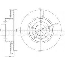 Cifam 800-194 - CIFAM Диск тормозной перед. вентил. OPEL Omega A