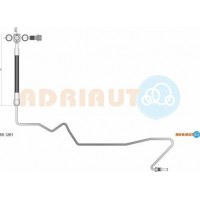 Adriauto 55.1261 - ADRIAUTO VW шланг гальм. задн. пр.Skoda Octavia 96-.Golf V диск