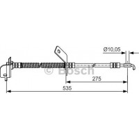 BOSCH 1987481415 - BOSCH шланг гальм. задн. прав. HYUNDAI i30 07-