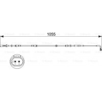 BOSCH 1987473507 - Конт. попер. сигналу, знос гальм. накл.