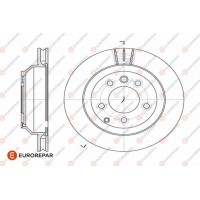 EUROREPAR 1642778480 - EUROREPAR 8708309198 ДИСК ГАЛЬМ?ВНИЙ