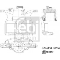 Febi Bilstein 180917 - FEBI Гальмівний супорт пер. прав. FORD RANGER -02