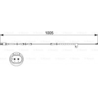 BOSCH 1987473521 - BOSCH BMW датчик зносу гальмівних накладок  передн.. F25