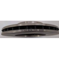 Dafmi TD142 - DAFMI VW Томозной диск передний вентил.  T4  95-03 280mm