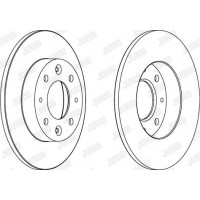 Jurid 562865JC - JURID диск гальм. KIA CARENS II