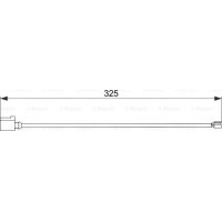 BOSCH 1987474567 - BOSCH VW датчик зносу передніх гальмівних колодок Touareg 3.0-4.2 10-