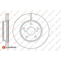 EUROREPAR 1642778780 - EUROREPAR 8708309198 ДИСКИ ГАЛЬМ. ПЕР. 2 ШТ.