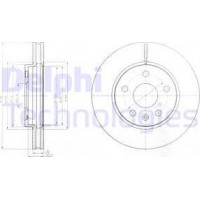 Delphi BG4187C - DELPHI OPEL диск гальмівний передн.Insignia 08-