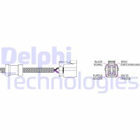 ES20128 DELPHI датчик кисню