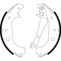 8DB 355 022-231 HELLA PAGID Комплект гальмівних колодок
