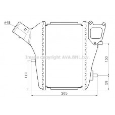 HD4335 AVA QUALITY COOLING Интеркулер