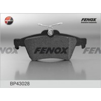 BP43028 FENOX Комплект гальмівних колодок дисковий гальм