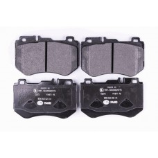 8DB 355 021-741 HELLA Комплект гальмівних колодок дисковий гальм