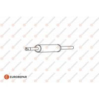 E12820G EUROREPAR Предглушник вихлопних газів