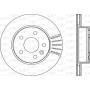 BDA1704.20 OPEN PARTS Гальмівний диск