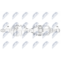 NPW-RE-146 NTY Привідний вал