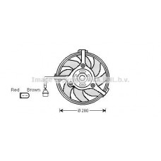 AI7510 AVA QUALITY COOLING Вентилятор охолодження двигуна