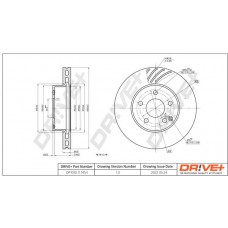 DP1010.11.1454 Dr!ve+ Гальмівний диск