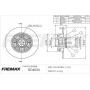 BD-4026-KT FREMAX Гальмівний диск