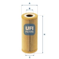 25.067.00 UFI Масляний фільтр
