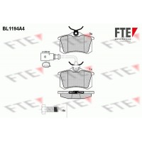 BL1194A4 FTE КомплеК т гальмівних колодок, дискове гальмо
