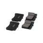 KBP-1516 KAVO PARTS Комплект гальмівних колодок дисковий гальм